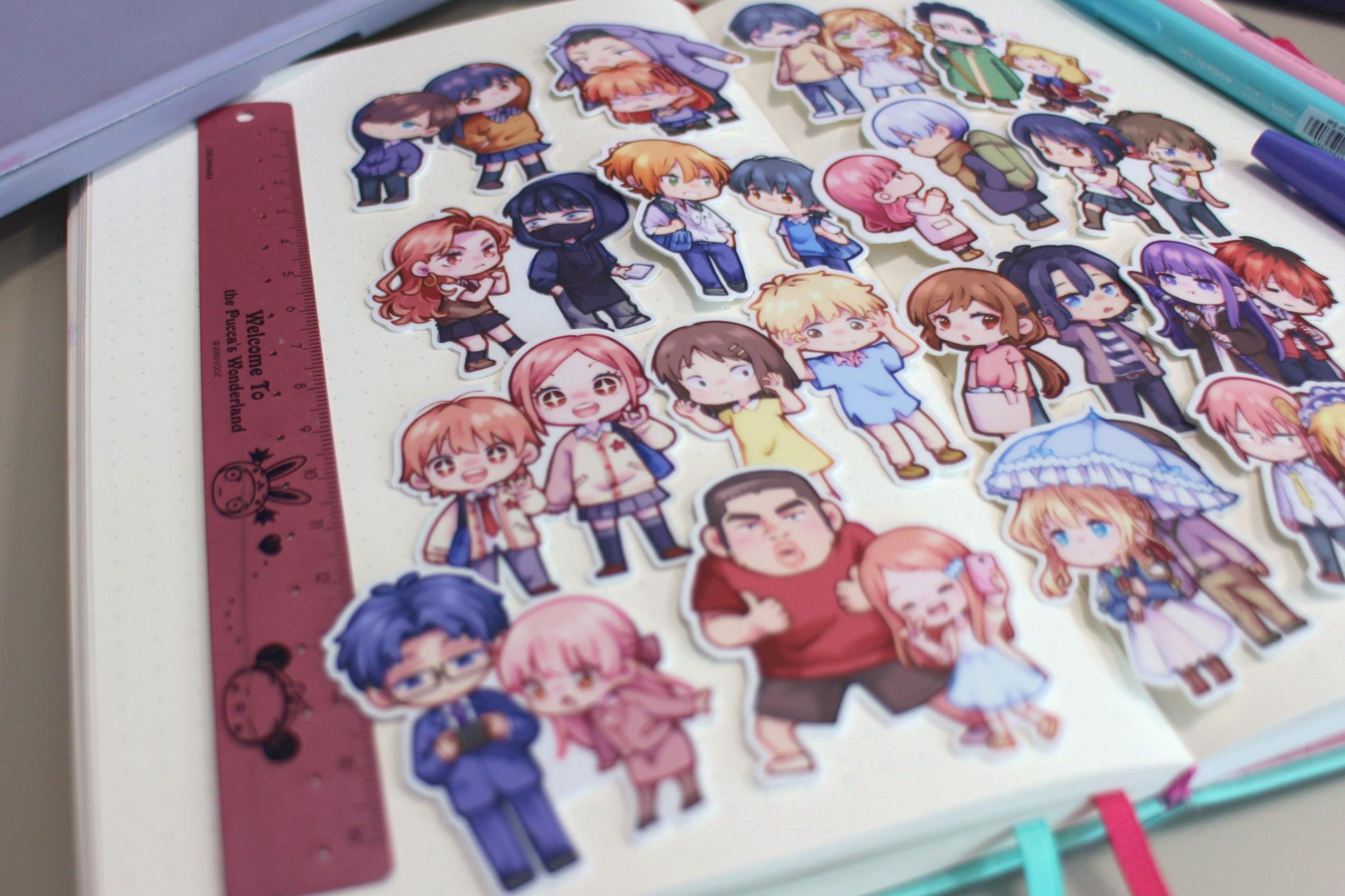 Lovely Complex || Cute Chibi Anime Couple Sticker of Risa Koizumi and ...