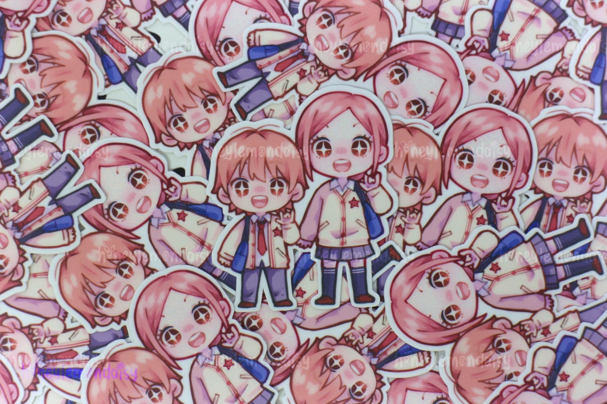 Lovely Complex || Cute Chibi Anime Couple Sticker of Risa Koizumi and ...