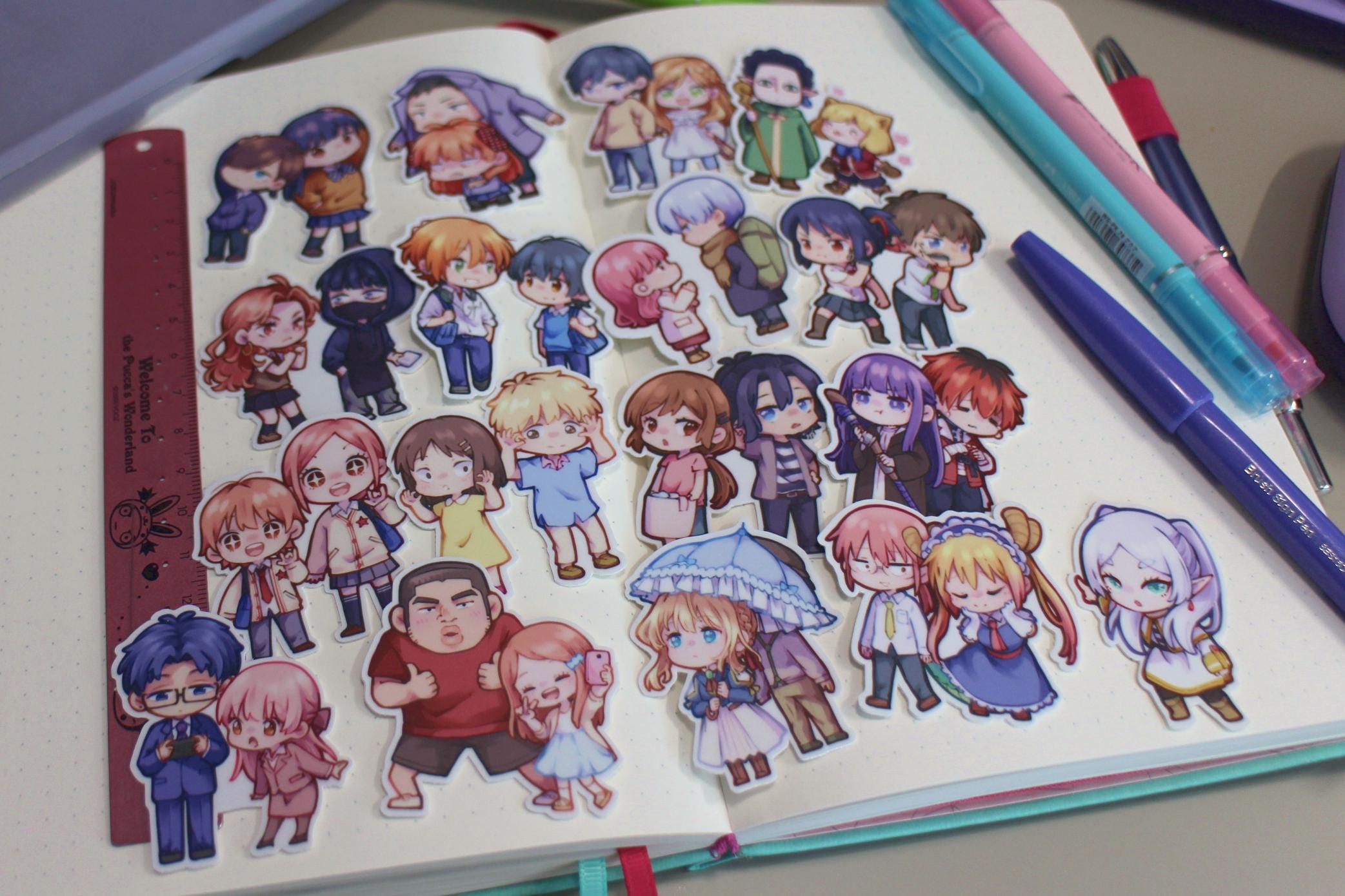 Lovely Complex || Cute Chibi Anime Couple Sticker of Risa Koizumi and ...