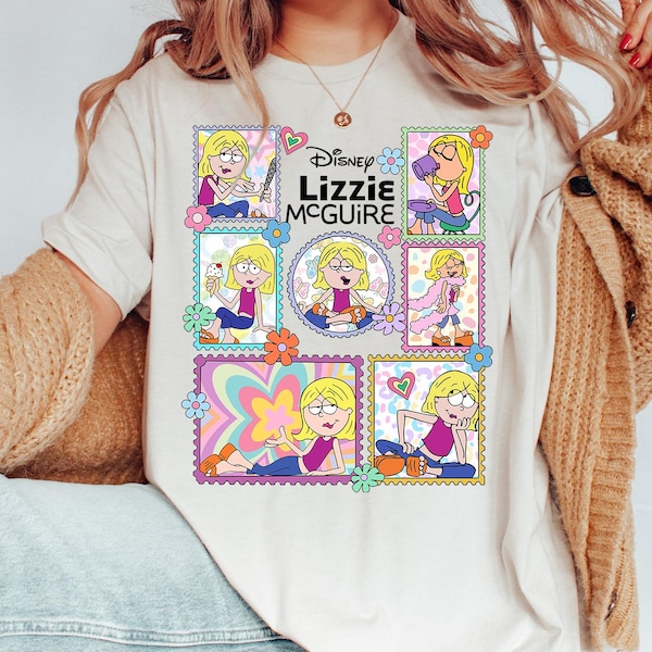 Retro Lizzie Mcguire Shirt, Disney Lizzie Mcguire Birthday Girl Tee, Funny Disney Lizzie Mcguire Tee, Disneyland Trip Outfit,Comfort Colors®