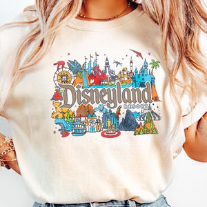 Vintage Disneyland Resort Comfort Colors® Shirt, Retro Disneyland Parks Shirt, Magic Kingdom Shirt, Disney Family Shirts, Disneyworld Shirts
