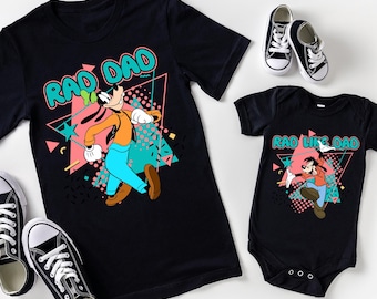 Disney Goofy And Max Goofy Shirt, Rad Dad And Rad Like Dad Sweater, Disney Dad And Son Shirt, Disneyworld Fathers Day Shirt, Comfort Colors®
