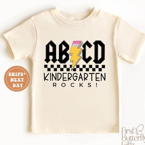 Alphabet T-Shirt Funny Cute Kindergarten Rocks For Kids Alphabet T-Shirt Funny Cute Kindergarten Rocks For Kids