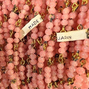 10mm Vintage Japanese Green Cherry Brand Glass Beads, 20pcs - Ireland