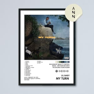 Lil Baby - My Turn Album Poster / Album Cover Poster / Wanddeko / Poster Design / Musik Poster / Musik Fan Art