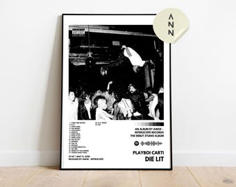 Tracks Sahbabii Playboi Carti Playboi Carti Die Lit Album Poster