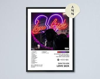 Don Toliver - Love Sick Deluxe Album Poster / Album Cover