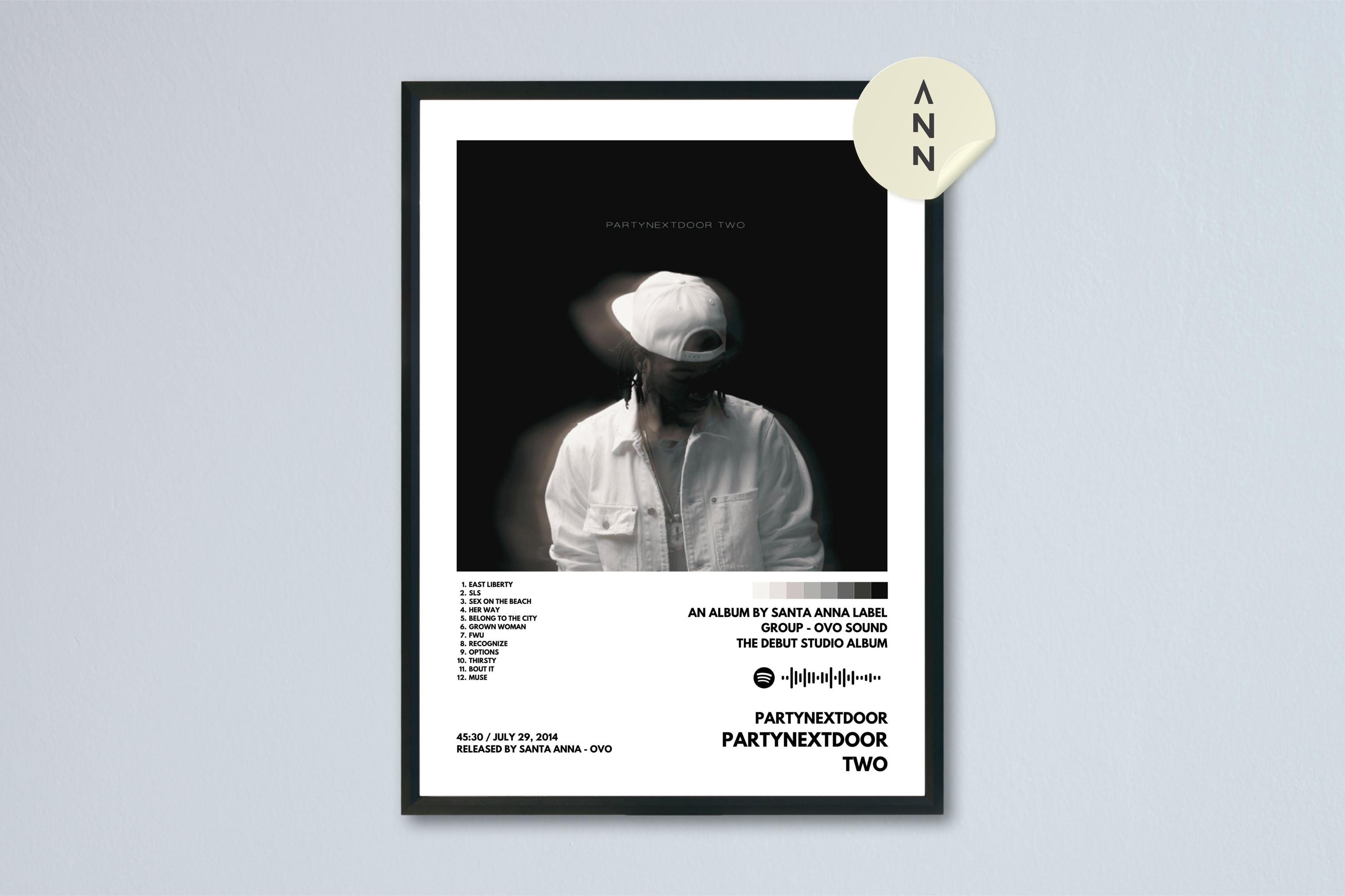 Partynextdoor - Partynextdoor Two Album Poster / Album Cover