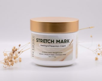 Stretch Mark Cream: Removal and Prevention| Natural Organic Ingredients| Vegan