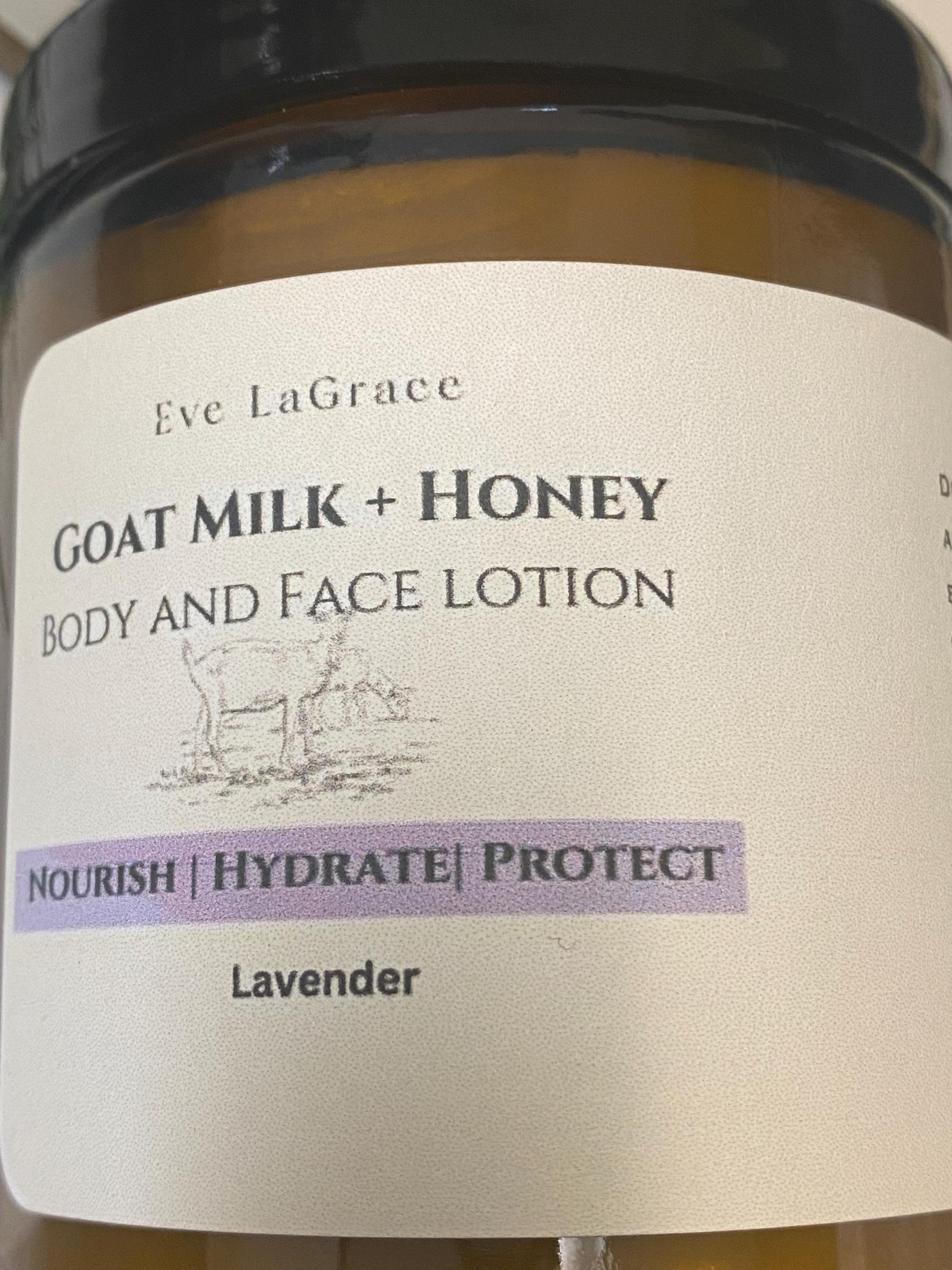 8oz Goat Milk & Honey Body Lotion