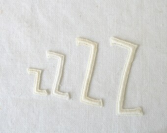 1930s White O Monogram Letter