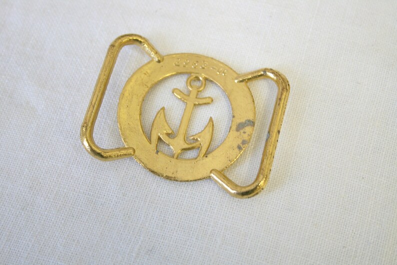 1980s Anchor Buckle