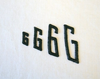 1930s White O Monogram Letter