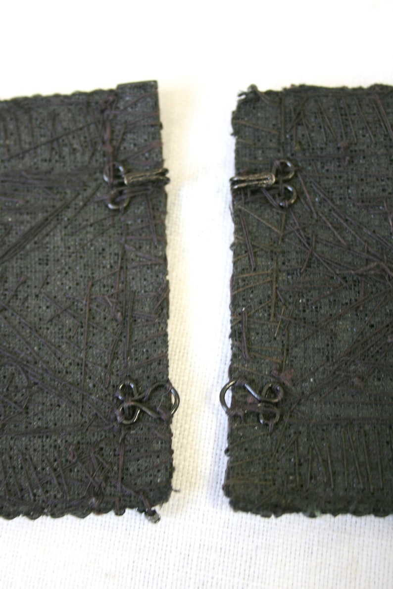 Victorian Beaded Epaulets Set of Two