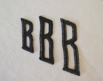 1930s White O Monogram Letter