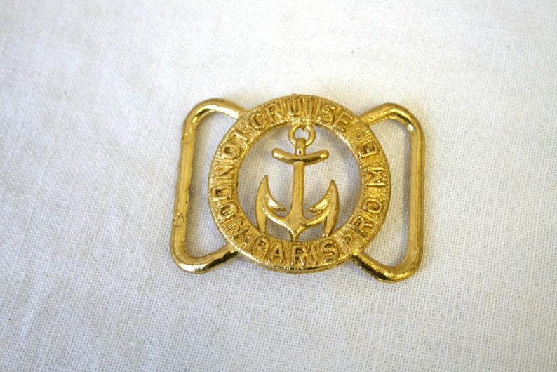 1980s Anchor Buckle