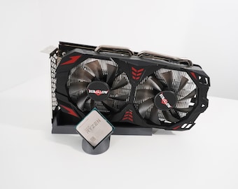 CPU and Graphics Card Display and Storage Stand (CPU + GPU)
