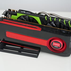 Dual Graphics Card Display and Storage Stand (GPU)