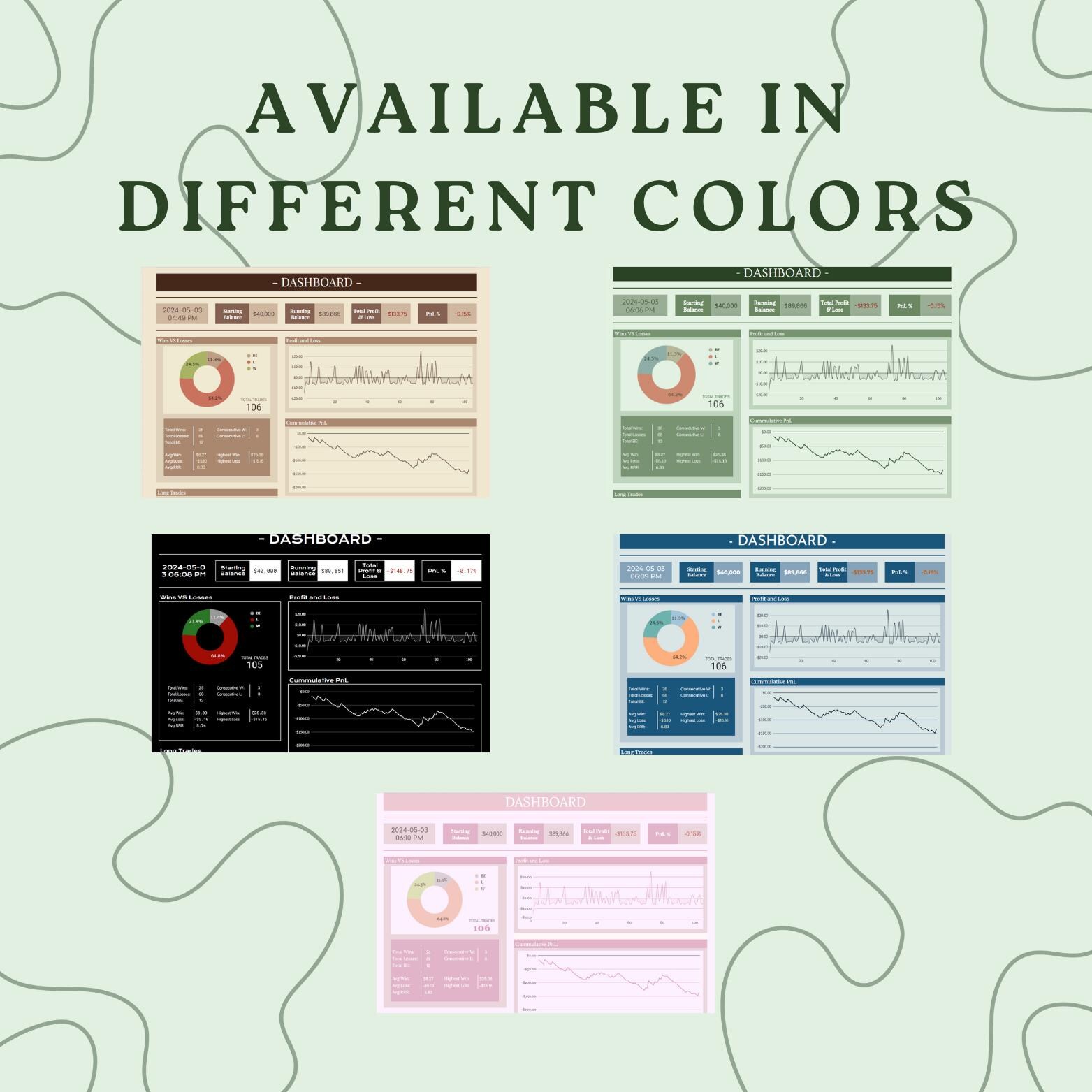 Crypto Trading Journal 2025 | Google Sheets | Dashboard Tracker | Trading  Calendar | Crypto Trading Calculator | Green Version - Etsy