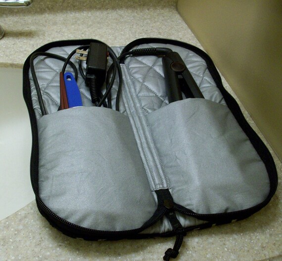 Hair Tools Travel Bag, Flat Iron Curling Universal Curling Iron Holder,  Flat | eBay