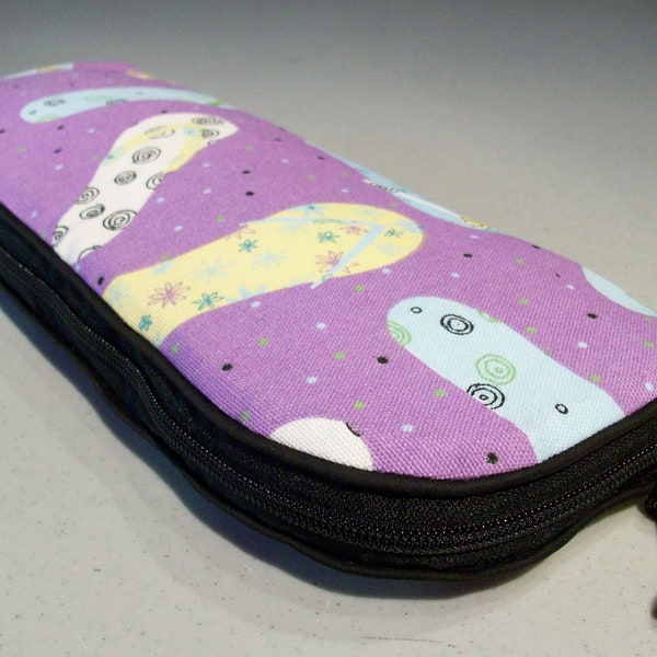 Flat Iron or Curling Iron Travel Bag - Flip Flops - Two Lengths Available