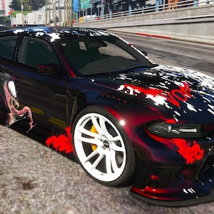 Custom Widebody Charger Venom | GTA V FiveM | Venom Theme | Mod | Optimzied | High Quality