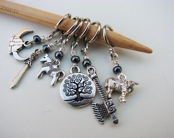 Viking-Norse Non-Snag Stitch Markers