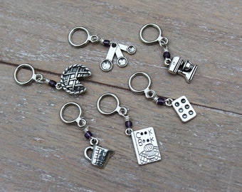 For the Love of Baking Non-Snag Stitch Markers