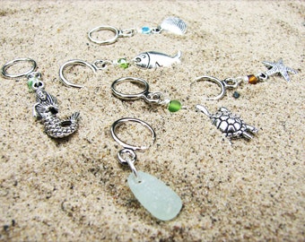 Beach Non-Snag Stitch Markers