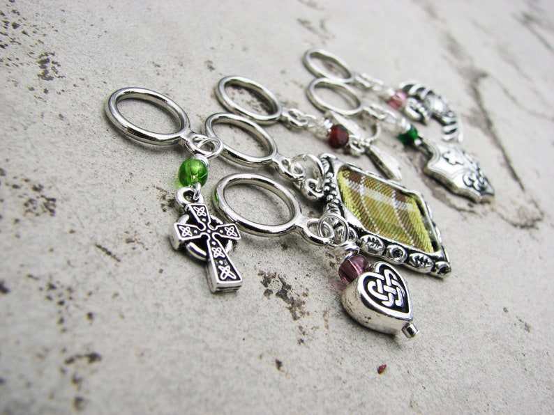 Outlander Inspired Non-Snag Stitch Markers image 2