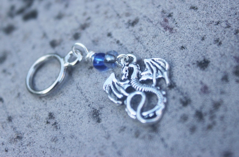 Dragons from Wizard and Dragon Rider Stories Non-Snag Stitch Markers image 5