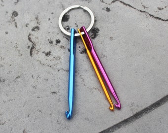 Crochet Hook with Keyring - Keep With You For Emergencies