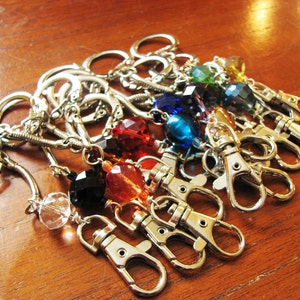 Stitch Marker Holder Leash Chatelaine for Knitters & Crocheters