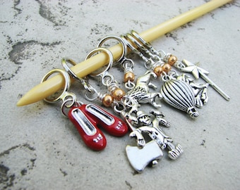 Wizard of Oz Non-Snag Stitch Markers
