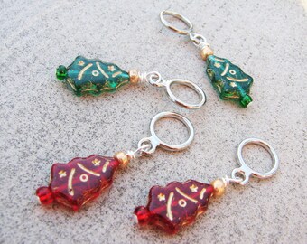 Christmas and Winter Non-Snag Stitch Markers