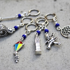 Mary Poppins Non-Snag Stitch Markers - Supercalifragilisticexpialidocious!