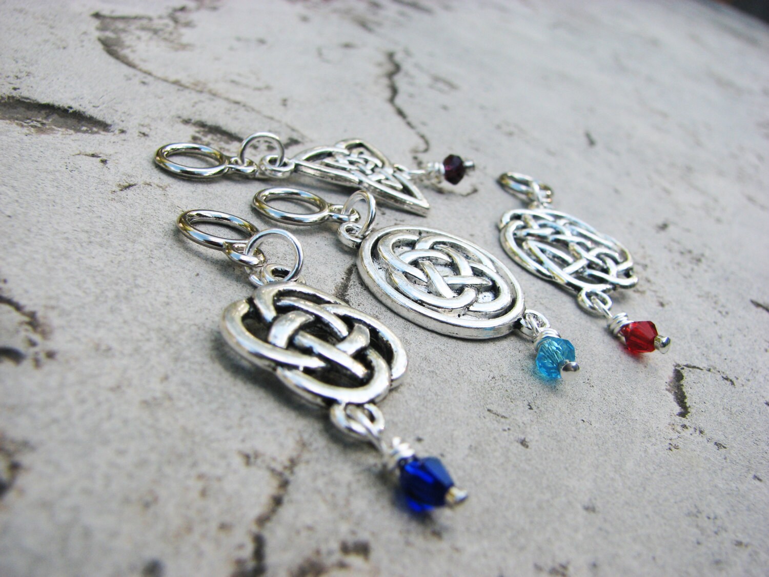 Celtic Ritual Markers Celtic Knot Non-snag Stitch Markers - Perfect for Cable Knitting - Etsy