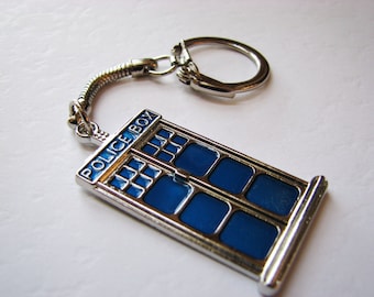 Doctor Who TARDIS Keychain/Keyring