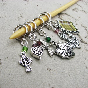 Outlander Inspired Non-Snag Stitch Markers