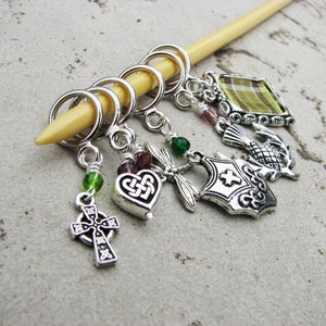 Outlander Inspired Non-Snag Stitch Markers image 1