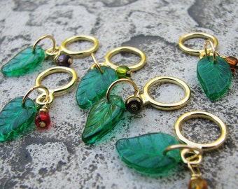 Non-Snag Stitch Markers - Autumn Berries