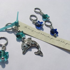 So Long and Thanks For All The Fish - Non-Snag Stitch Markers