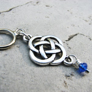 Celtic Knot Non-Snag Stitch Markers Perfect for Cable Knitting image 3
