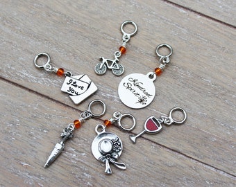 Anne of Green Gables Non-Snag Stitch Markers