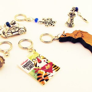 Michigan Non-Snag Stitch Markers - Für Liebhaber des Great Lakes State