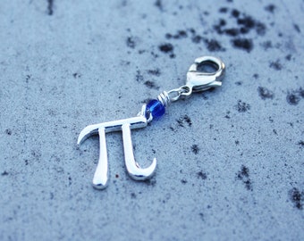 Pi Progress Keeper or Stitch Marker for Knitting and Crochet