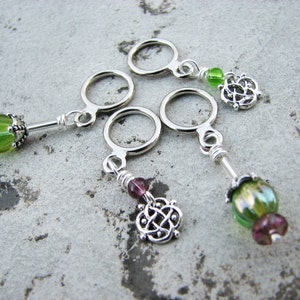 Celtic Thistle Non-Snag Stitch Markers