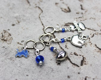 Football Non-Snag Stitch Markers