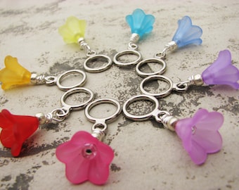 The Flower Market Non-Snag Stitch Markers