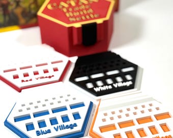 Catan Game Piece Holder - 3D Printed